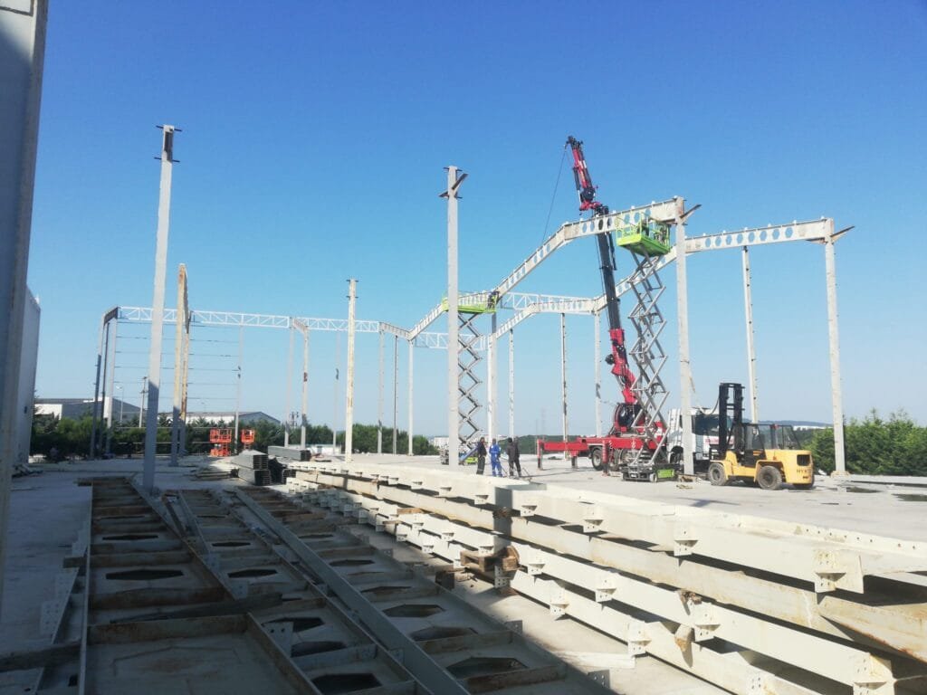 İstanbul Çelik Konstrüksiyon Fabrika - Emrem Mimarlık İstanbul Çelik Konstrüksiyon Depo